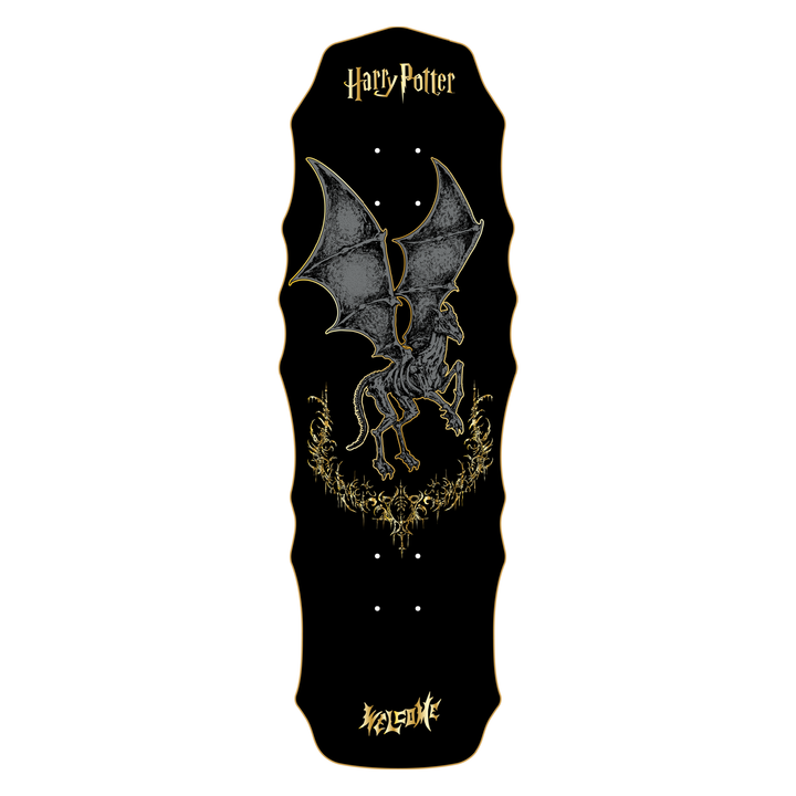 Welcome x Harry Potter Thestral on Widow 10" Skateboard Deck