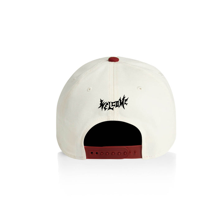 Welcome x Slipknot Nonagram (White/Red) Hat