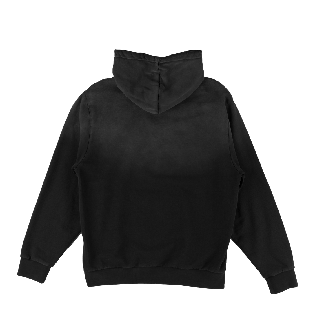 WELCOME X BATMAN BAT LOGO SUN-FADE HOODED SWEATSHIRT