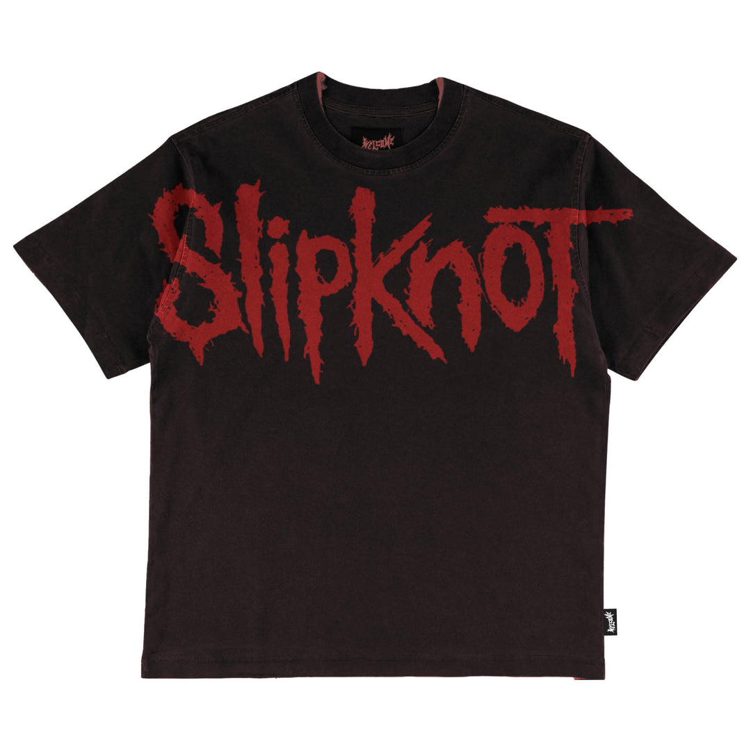 Welcome x Slipknot Barcode Overprint T-Shirt