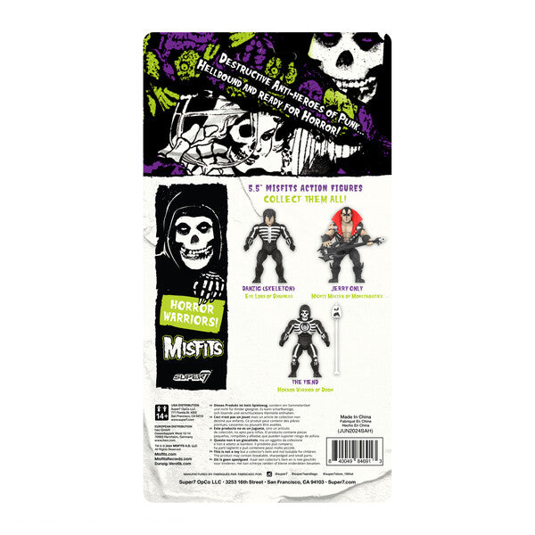 2000 NECA Misfits Famous Monsters Lunchbox store Metal Jerry Only Fiend Club