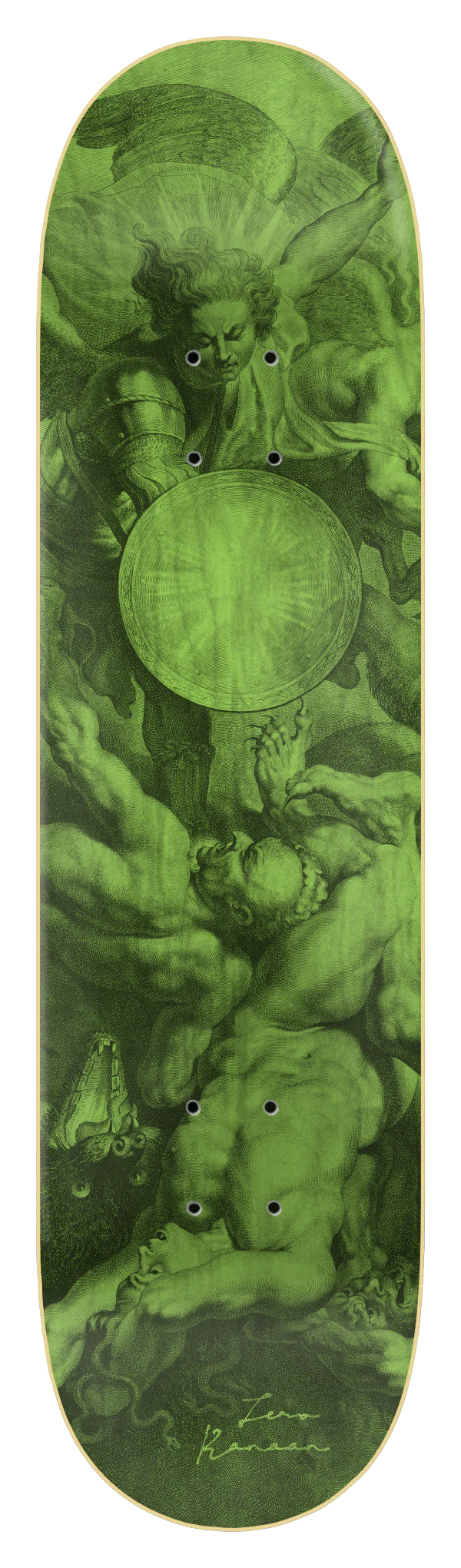 Zero Dern "Renaissance" 8.25" Skateboard Deck