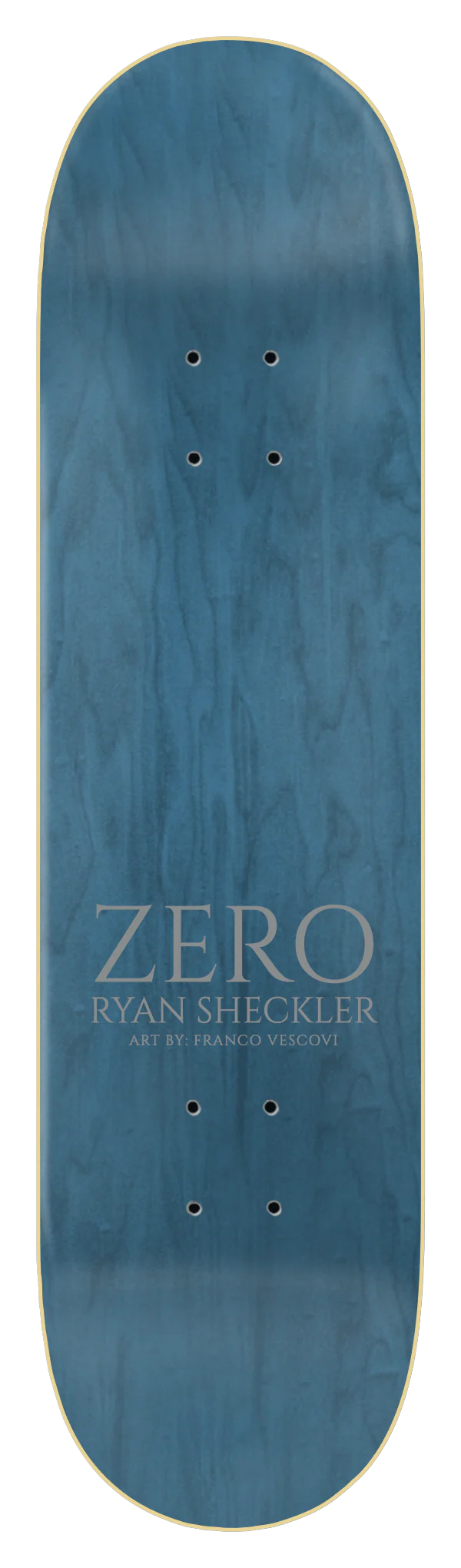Zero Ryan Sheckler "Beloved Christ" 8.25" Skateboard Deck