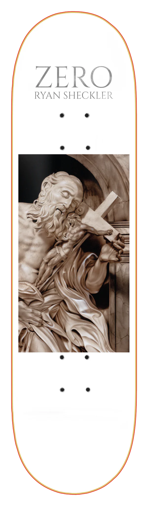 Zero Ryan Sheckler "Beloved Christ" 8.25" Skateboard Deck