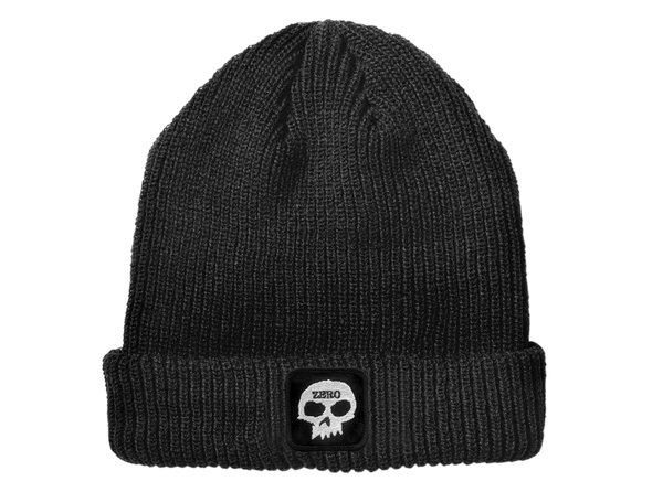 Zero Single Skull Patch Beanie