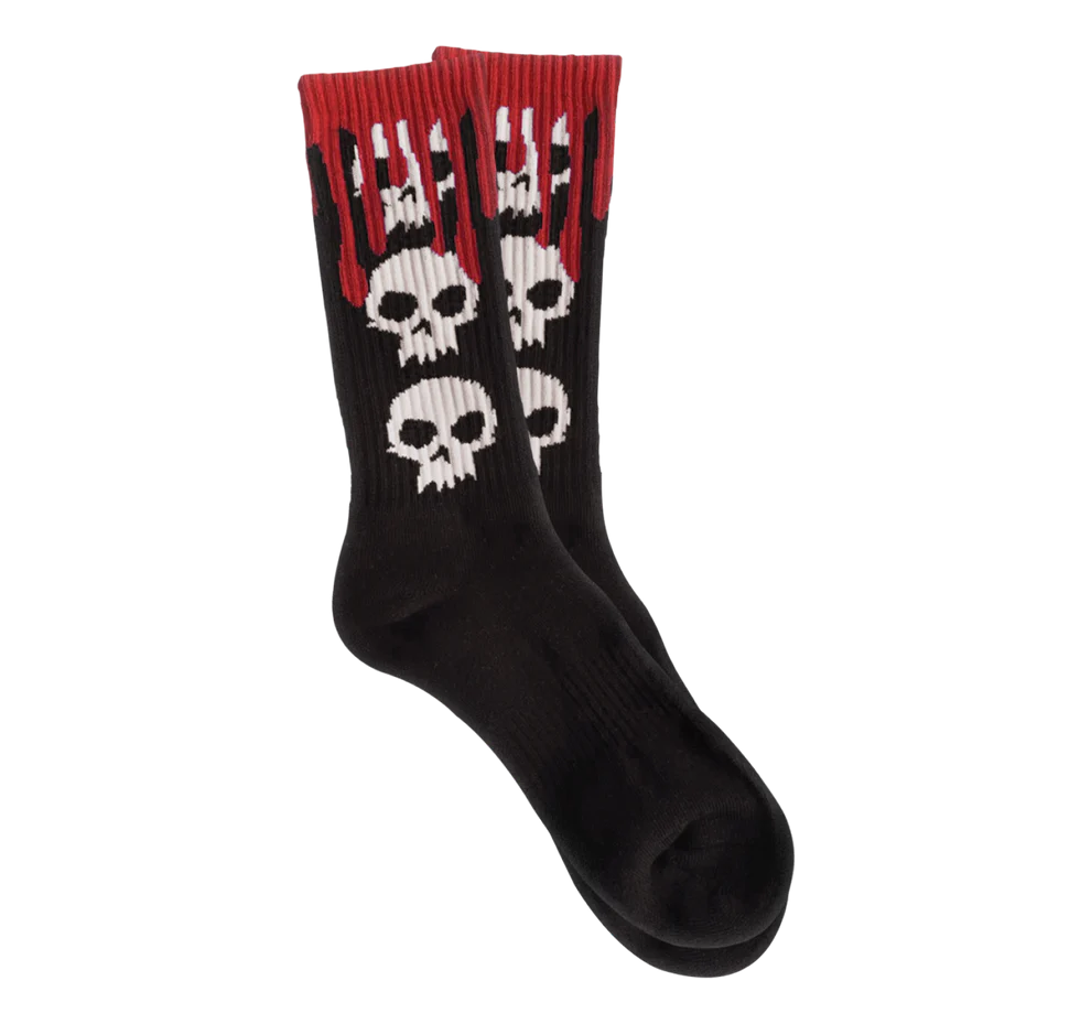 ZERO 3 Skull Blood (GITD) Socks