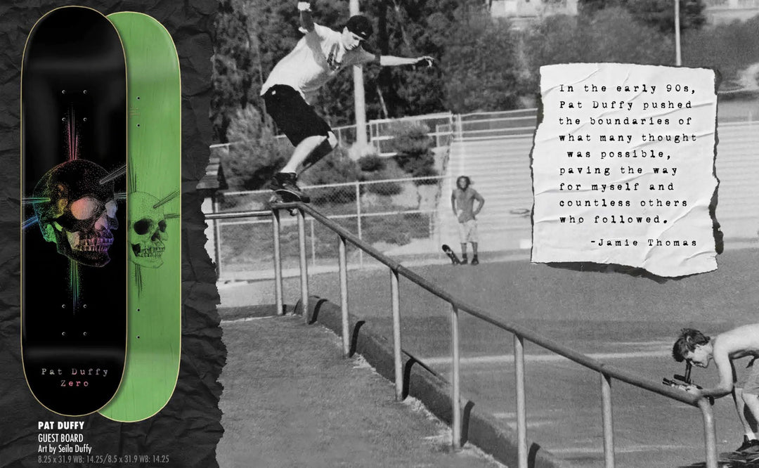 Zero Pat Duffy Guest Board 8.25" Skateboard Deck