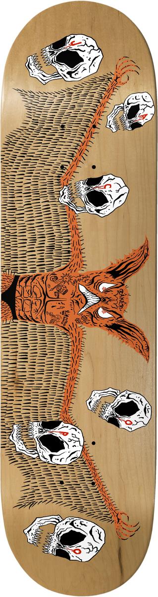 Baker x Neckface Jacopo Throwback From The Dead 8.2" Skateboard Deck