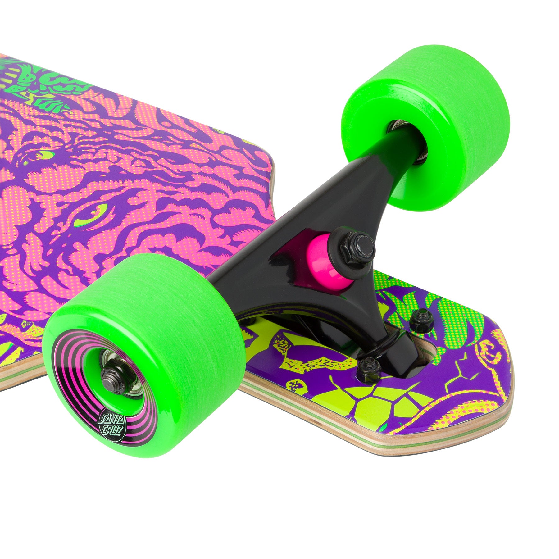 Santa Cruz Roskopp Five Drop Thru Complete Longboard Cruiser 9