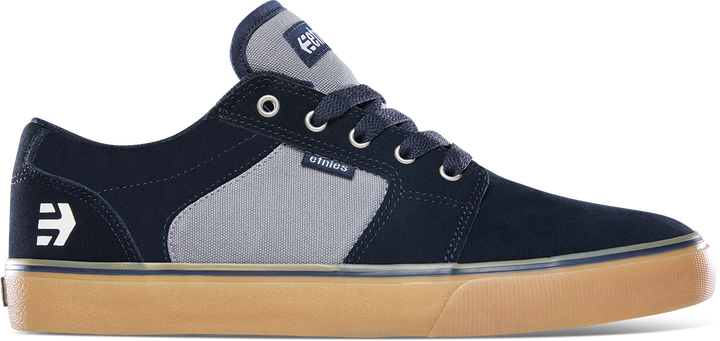 Etnies Barge LS Navy/Grey/Gum Skateboard Shoes