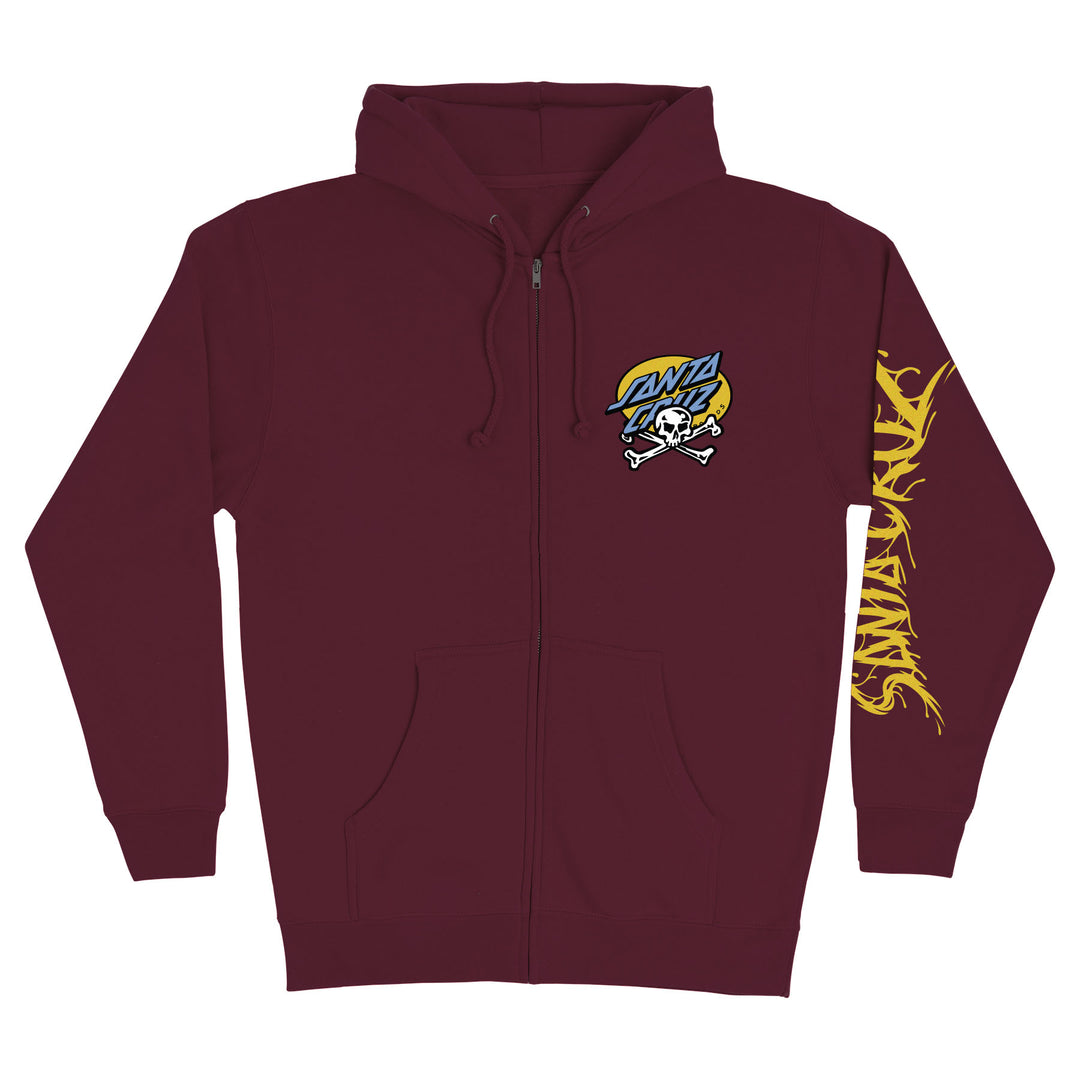 Maroon santa cruz hoodie hot sale
