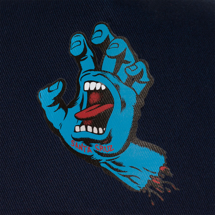 Santa Cruz Screaming Hand Front Mesh Trucker High Profile Hat