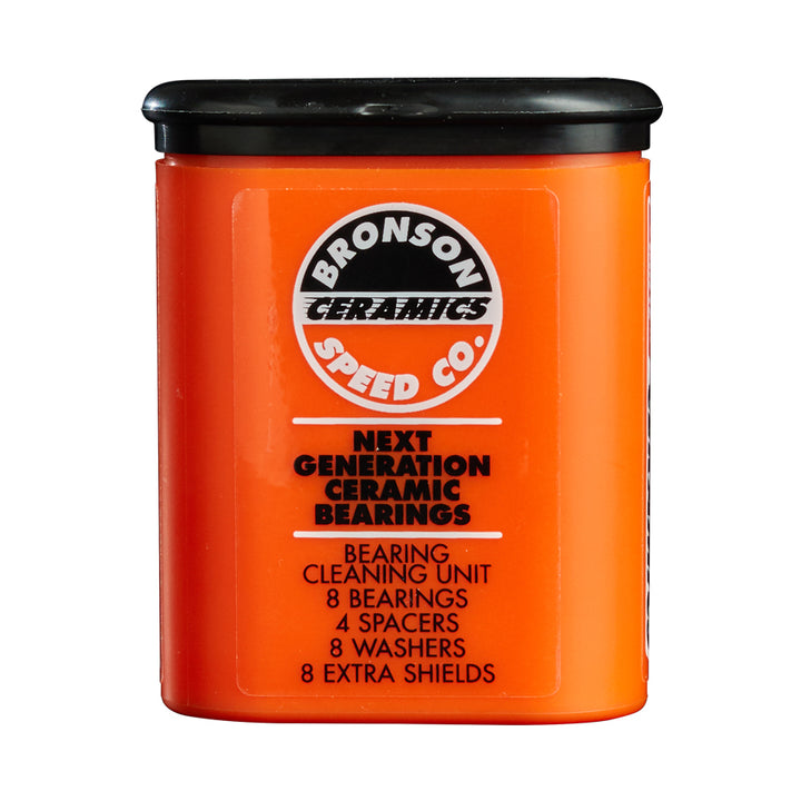Bronson Speed Co. Ceramic Skateboard Bearings (set of 8)