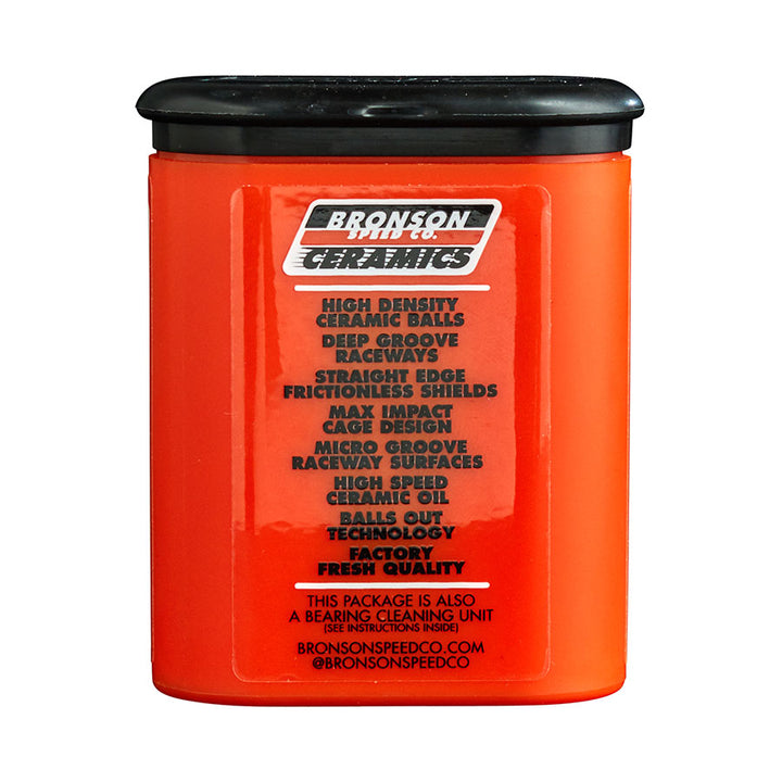 Bronson Speed Co. Ceramic Skateboard Bearings (set of 8)