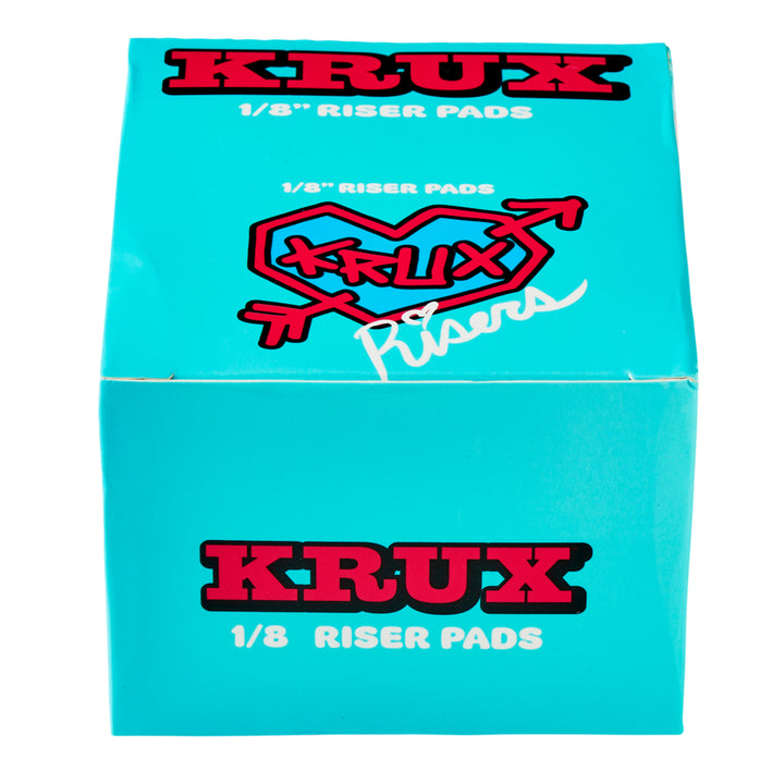 Krux Trucks 1/8" White Skateboard Riser Pads