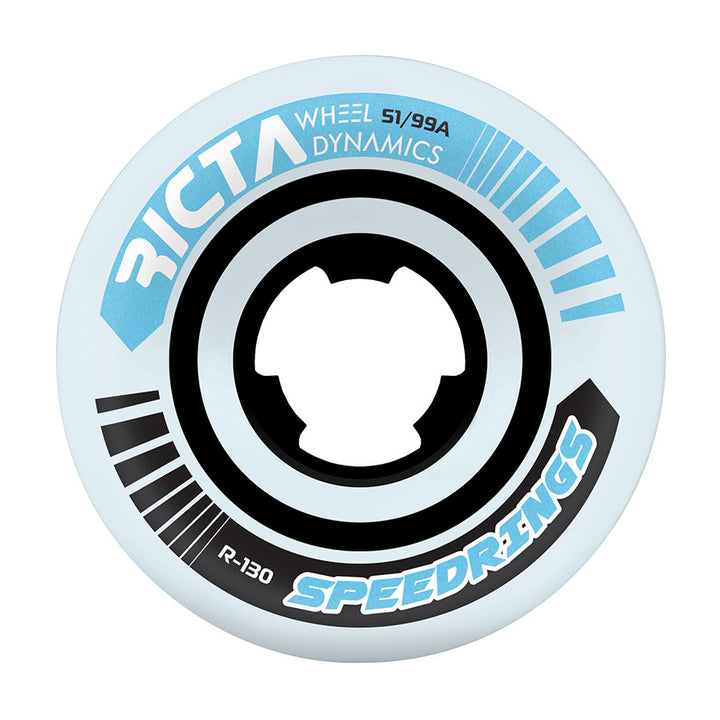 Ricta Speedrings Slim 51mm 99a Skateboard Wheels