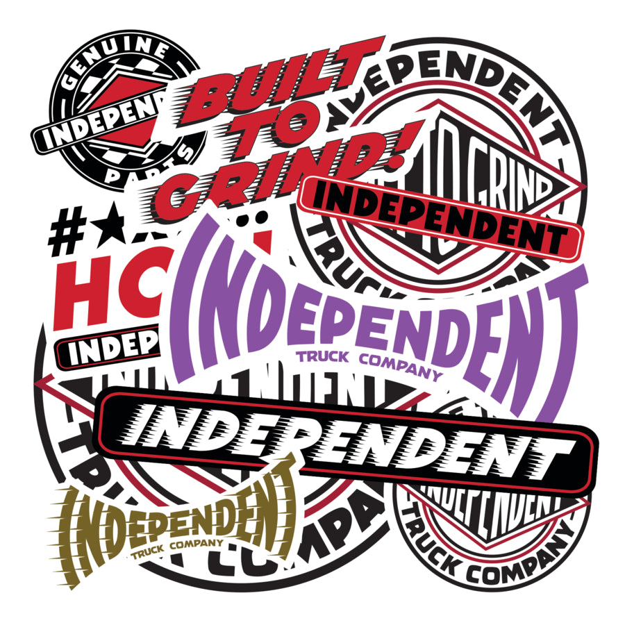 Independent Truck Co. Sticker Pack 10 random stickers