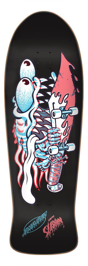 Santa Cruz Keith Meek Slasher Decoder skateboard deck - The