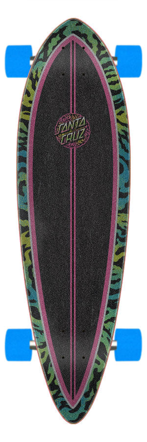 Santa Cruz Obscure Dot Cruzer Pintail Complete Skateboard - Thumbnail 3