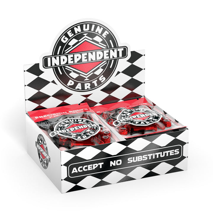 Independent Truck Co. Genuine Parts 1" Red/Black Mounting Hardware W/ Tool