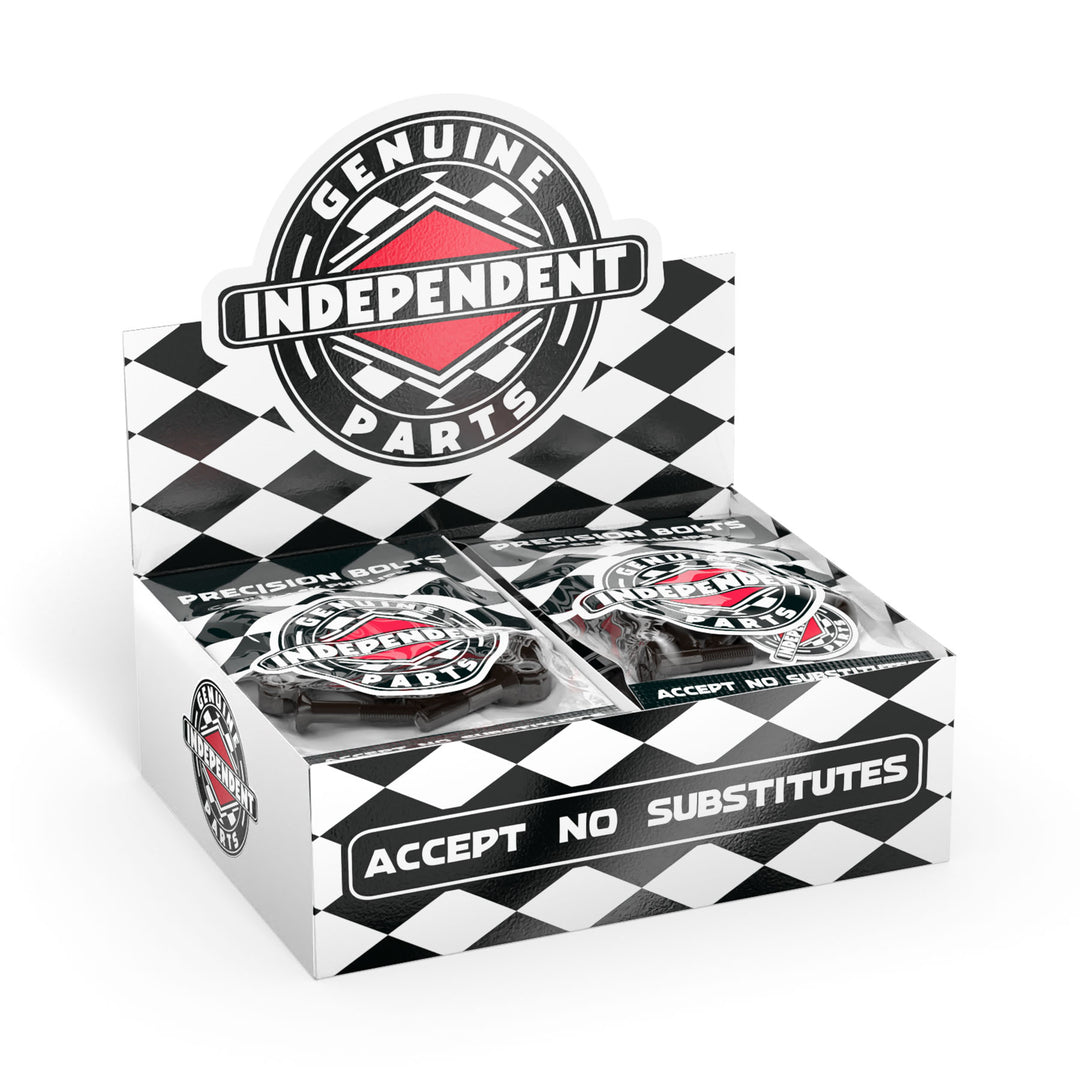 Independent Truck Co. Genuine Parts 1.25" Black Skateboard Mounting Hardware