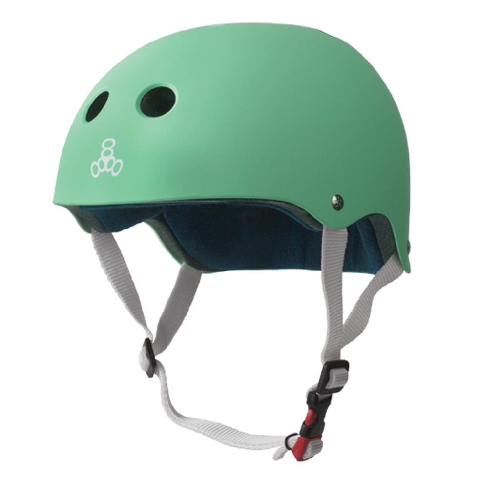 Triple Eight Rubber Certified Sweatsaver Skateboard Helmet