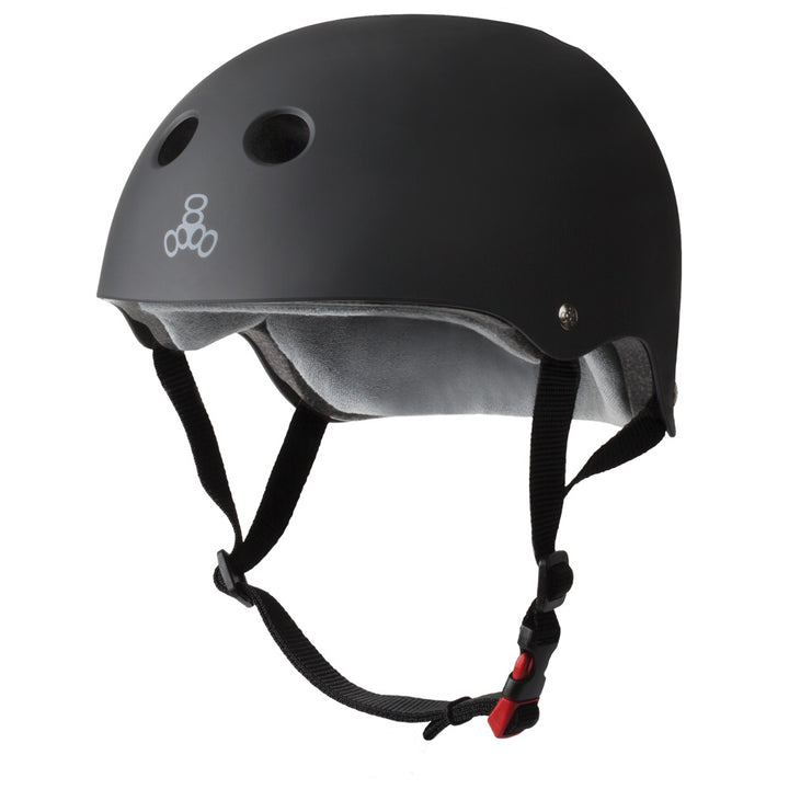 Triple Eight Rubber Certified Sweatsaver Skateboard Helmet