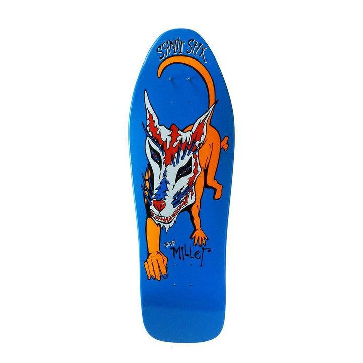 Schmitt Stix Chris Miller Dog Large 10" Skateboard Deck