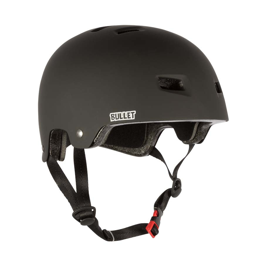 Bullet Matte Black Deluxe Helmet - The Dark Slide