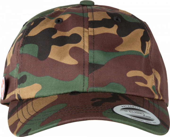Bones Bearings Dad Camo Cap W/ Circle Pin