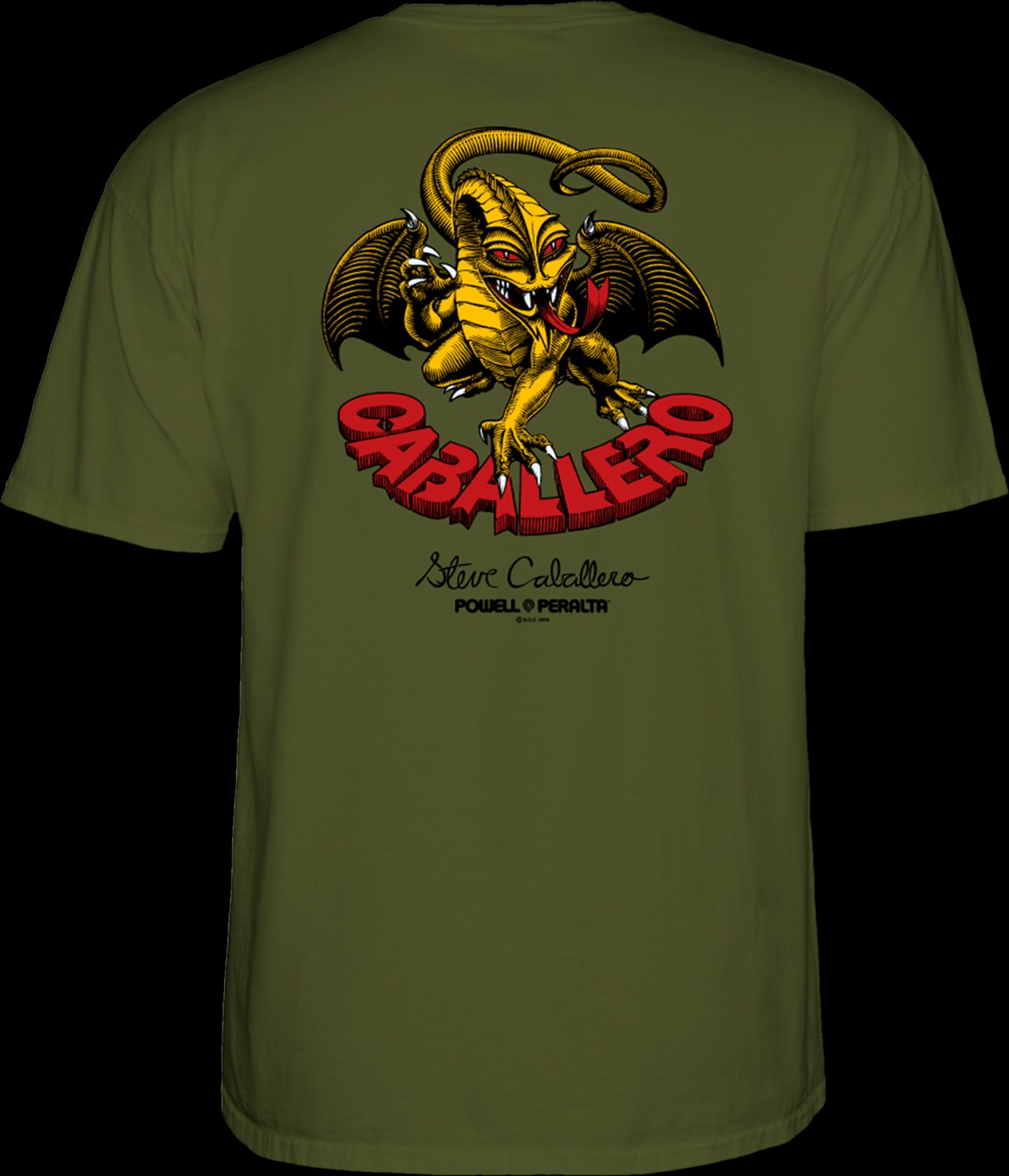 Powell Peralta Steve Caballero Cab Classic Dragon T-Shirt – The