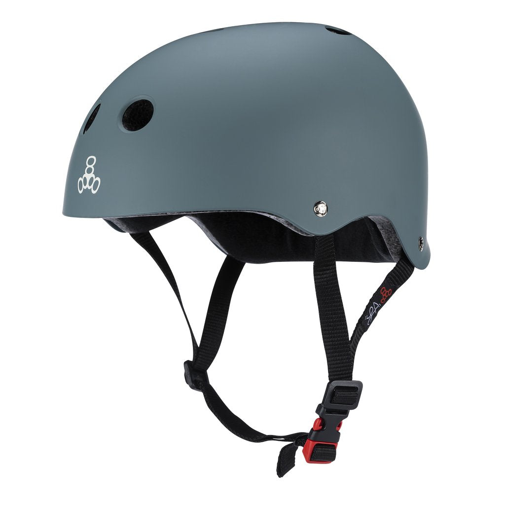 Triple Eight Rubber Certified Sweatsaver Skateboard Helmet
