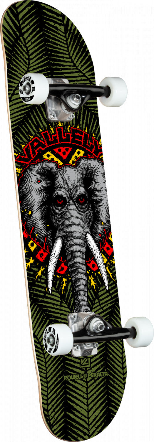 Powell Peralta Mike Vallely Elephant Olive Complete Skateboard