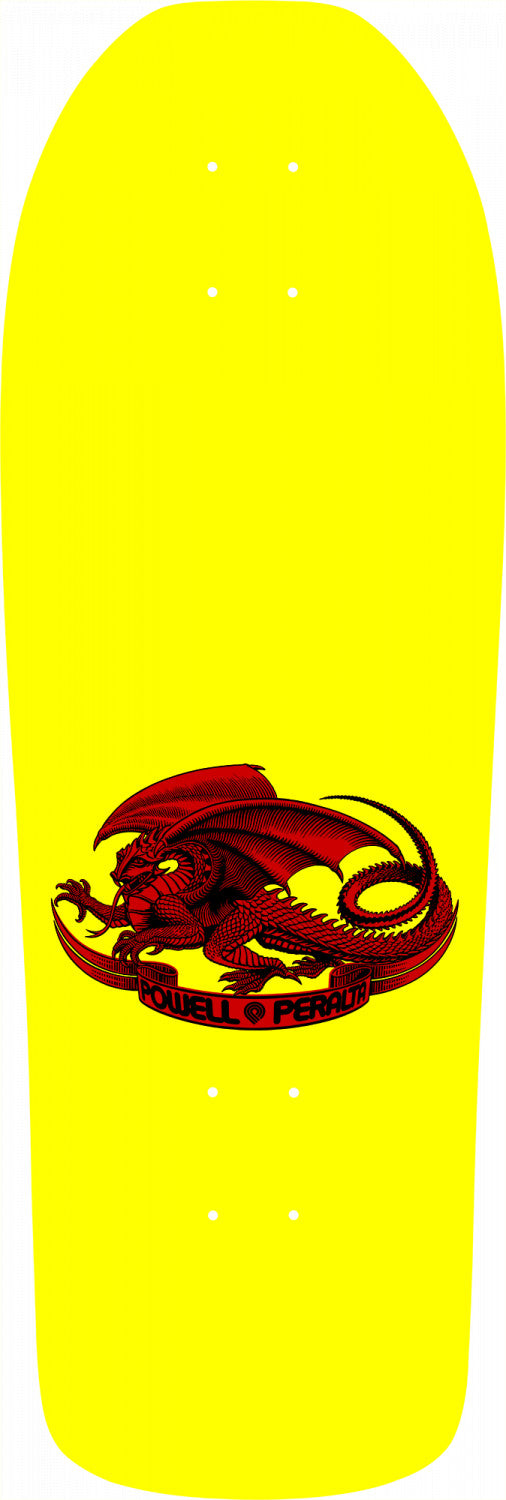 Powell Peralta Claus Grabke Yellow Skateboard Deck