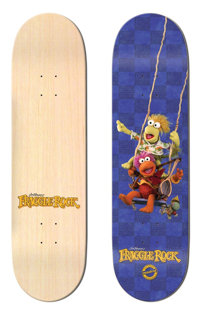 Madrid x Fraggle Rock Swing Skateboard Deck