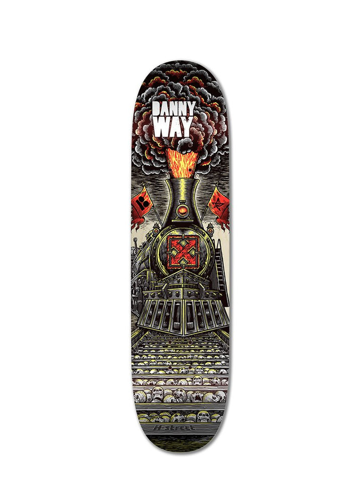H-Street Danny Way Pop Heavy Metal Train Skateboard Deck