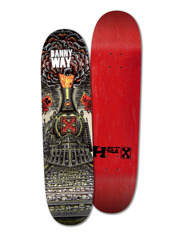 H-Street Danny Way Pop Heavy Metal Train Skateboard Deck