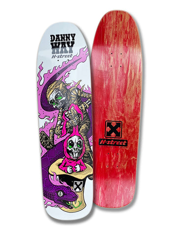 H-Street Danny Way Serpent & Rabbit 9" Skateboard Deck