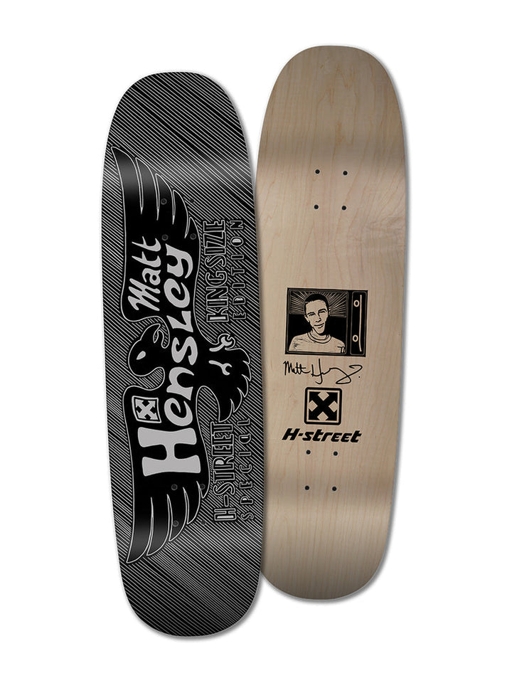 H-Street Matt Hensley Kingsize Eagle Blockprint LTD Skateboard Deck