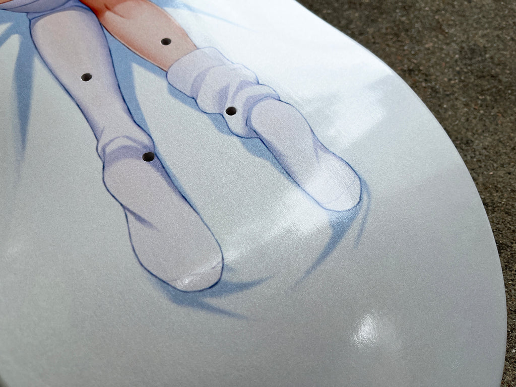 JK Industries Sonico Special Edition Pearl White 8.5" Skateboard Deck