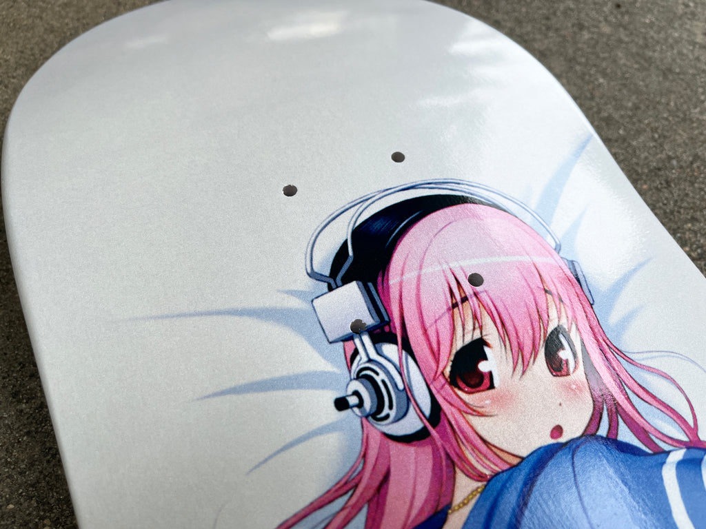 JK Industries Sonico Special Edition Pearl White 8.5" Skateboard Deck