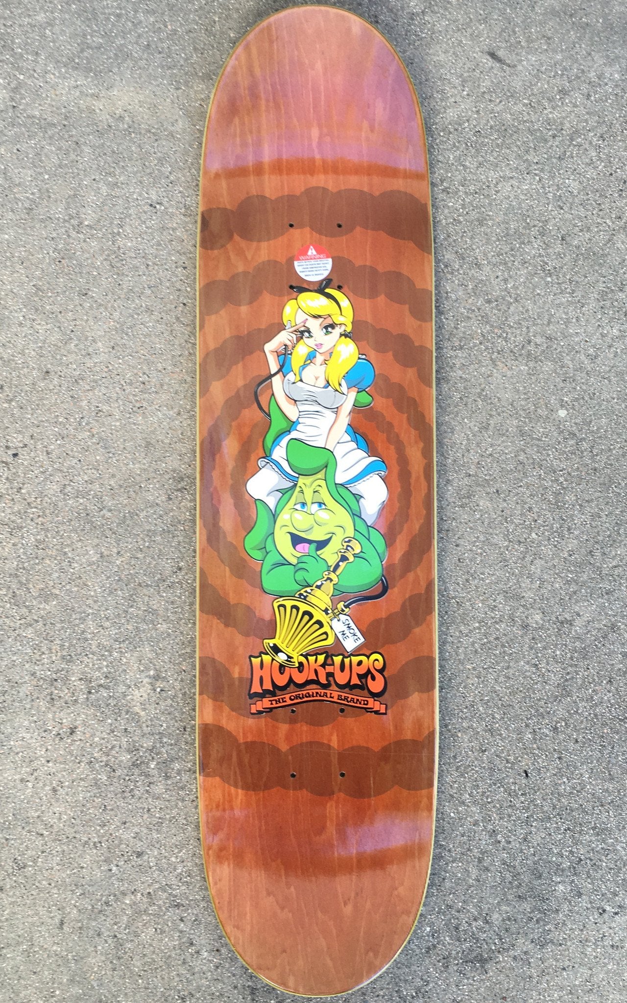 Hook Ups Alice's Wonderland Skateboard Deck