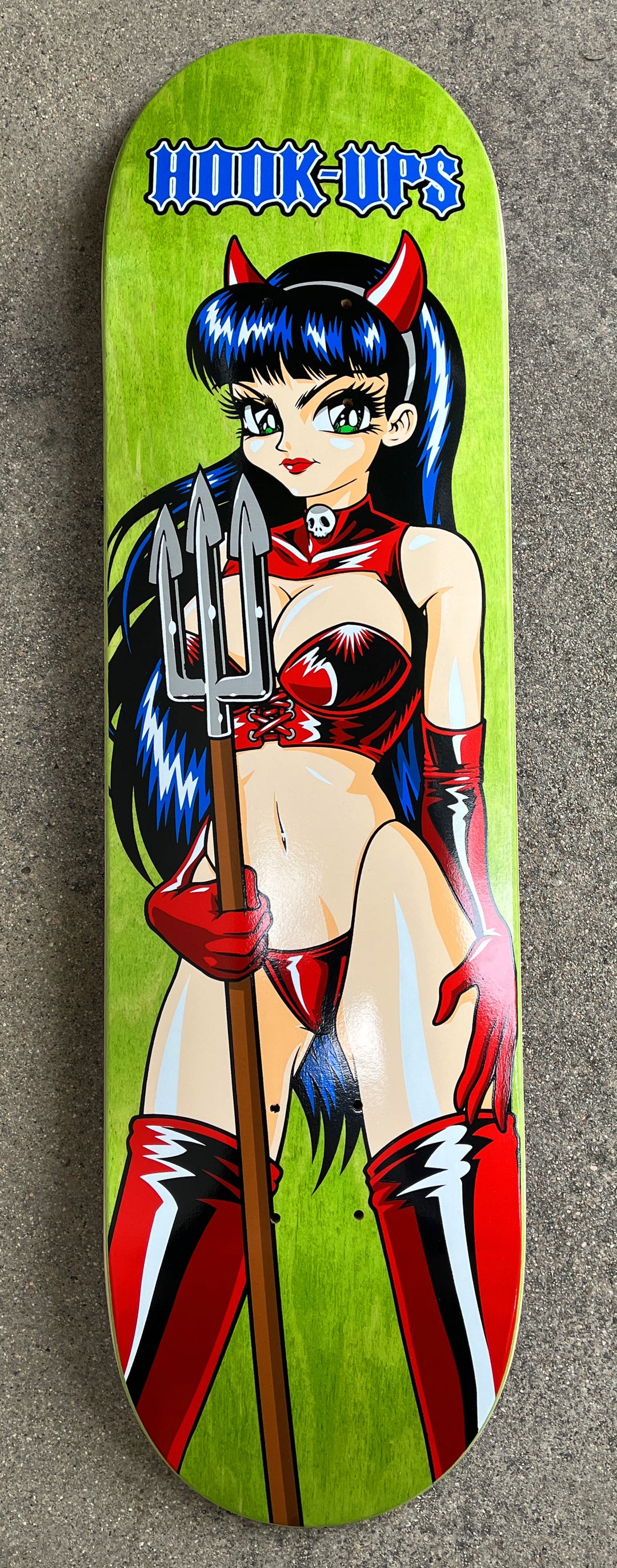 Hook Ups Devil Girl Original 8.5" Skateboard Deck