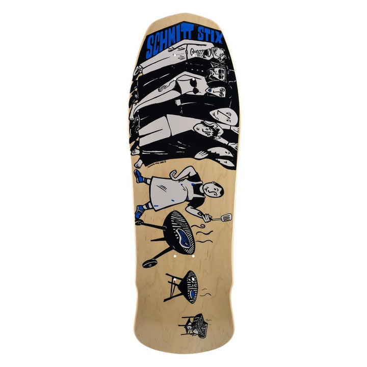 Schmitt Stix Joe Lopes BBQ 10.125" Skateboard Deck