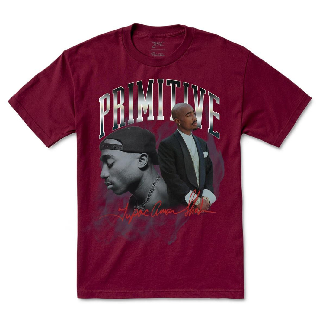 Primitive x Tupac Shakur Legend T-Shirt - The Dark Slide