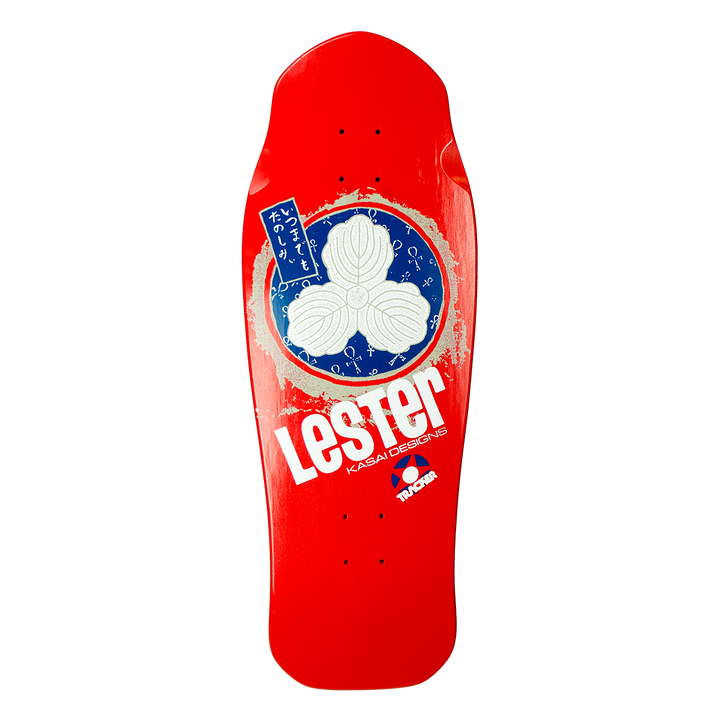 Tracker Lester Kasai Oak Leaf 10 3/8" Skateboard Deck