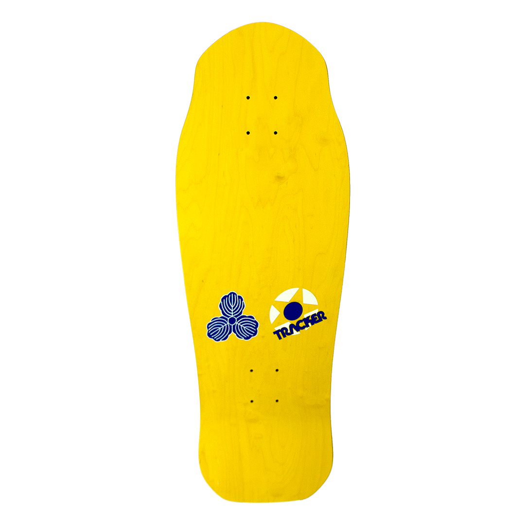 Tracker Lester Kasai Oak Leaf 10 3/8" Skateboard Deck