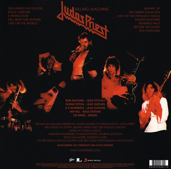 Judas Priest ‎– Killing Machine [180G] Vinyl LP Record