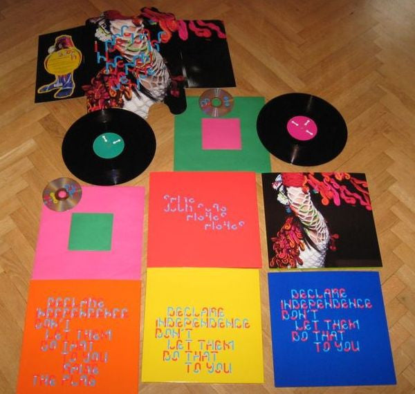 Bjork - Declare Independence 2x Vinyl LP Record + CD + DVD