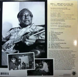 RL Burnside - A A** Pocket Full Of Whiskey Vinyl LP Record